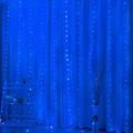 LED CURTAIN (300 LED LAMPS) 3Mx3M BLUE