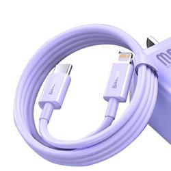 Baseus-kaapeli Superior PD USB-C - Lightning 1,0m graniitinvioletti 20W