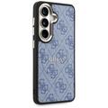 Guess case 4G Embossed Ring MagSafe for Samsung Galaxy S26 blue