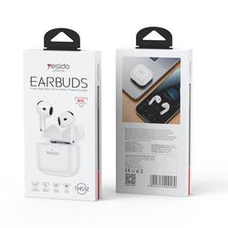 YESIDO HEADPHONES TWS32 (ANC) BT 5.4 300mAh WHITE