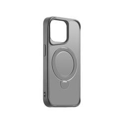 Etteri Matt Mag Ring suojakuori iPhone 15 Pro Maxille 6,7" harmaa