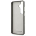 Karl Lagerfeld case Saffiano Double Heads Metal for Samsung Galaxy S26 silver