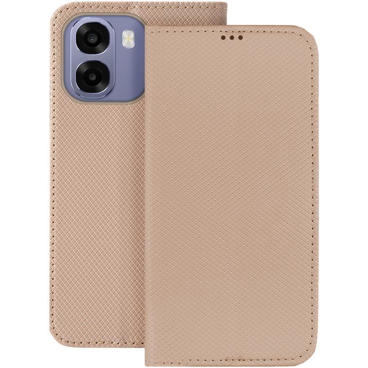 Smart Magnet case for Oppo A6 4G / A6 5G / A6X 4G / A6X 5G / A6S 4G / A6S 5G Global gold