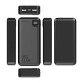 Forever TB-300L PD QC varavirtal&auml;hde 22,5W 20000 mAh musta