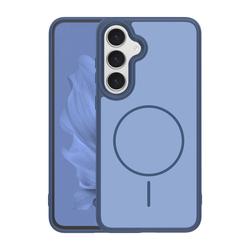 Frame Thin Mag -suojakuori Samsung Galaxy S25:lle, tummansininen