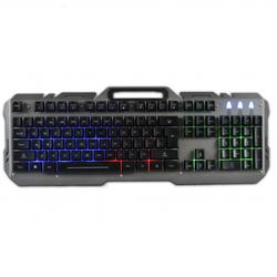 Rebeltecin langallinen setti: LED-näppäimistö + hiiri INTERCEPTOR-pelaajille