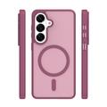Mag Matt case for Samsung Galaxy S26 Plus maroon big hole