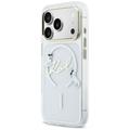 Karl Lagerfeld kotelo iPhone 17 Pro 6,3" IML Choupettes Karl Script Logo MagSafe l&auml;pin&auml;kyv&auml;