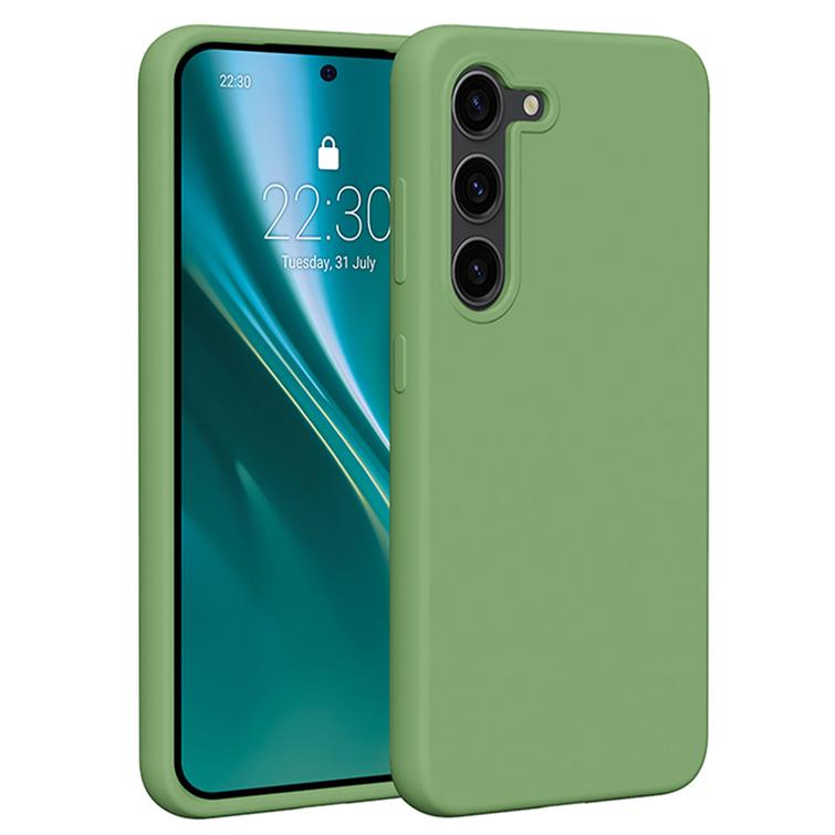 Etteri-silikonikuori Samsung Galaxy S23:lle vaaleanvihre&auml;