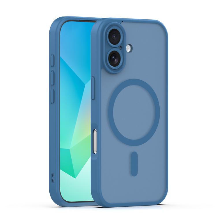 Mag Matt tummansininen kamerasuojalla kuori iPhone 17 / 18 6,3'' -mallille