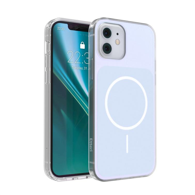 Etteri Hidden Pearl case for iPhone 12 / 12 Pro 6,1'' light blue