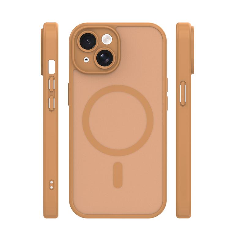 Mag Matt case for iPhone 13 6,1" brown camera protection