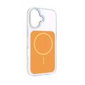 Etteri Hidden Pearl case for iPhone 17 6,3" orange