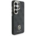 Guess case 4G Big Rhinestone Triangle Strap MagSafe for Samsung Galaxy S26 Ultra black