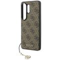 Guess case 4G Classic Logo Charm MagSafe for Samsung Galaxy S26 Ultra brown