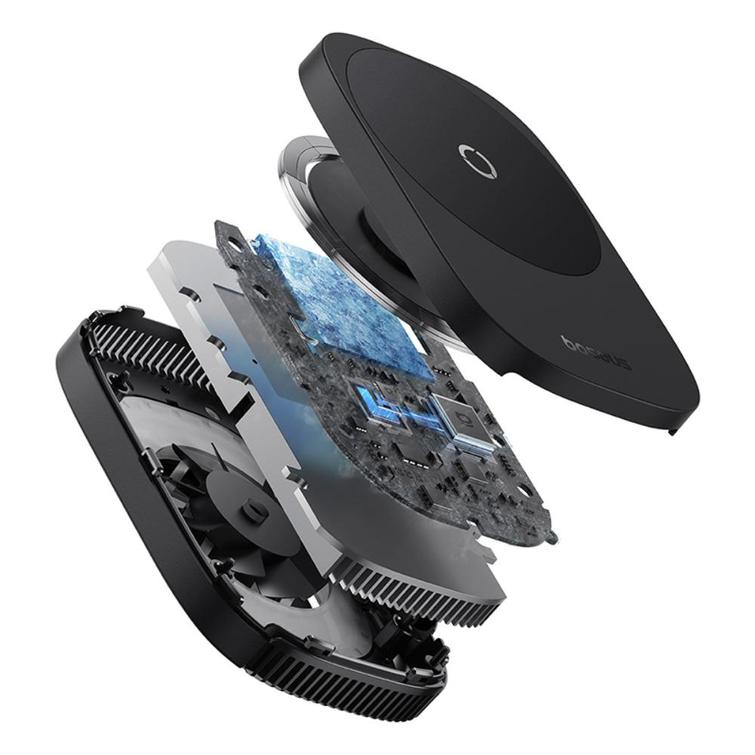 Baseus MagPro II -sarjan erittäin ohut magneettinen puhelimen jäähdytin (perusversio) kosminen musta