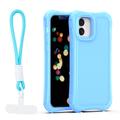 Safepop case with strap for iPhone 12 / 12 Pro 6,1" blue