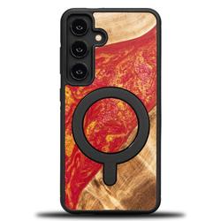 Bewoodin ainutlaatuinen suojakuori Samsung Galaxy A55 5G:lle Neons Paris MagSafe-kiinnityksell&auml;.