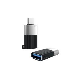 XO-sovitin NB149-F USB - USB-C musta OTG