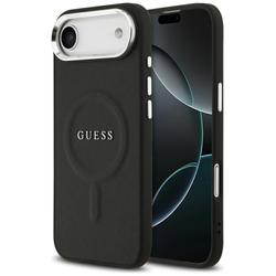 Guess Classic Logo MagSafe -suojakuori iPhone Airille, musta