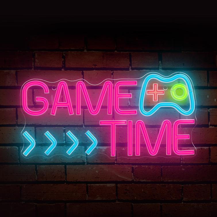 Forever Light Neon PLEXI LED GAME TIME multicolor FPNE34