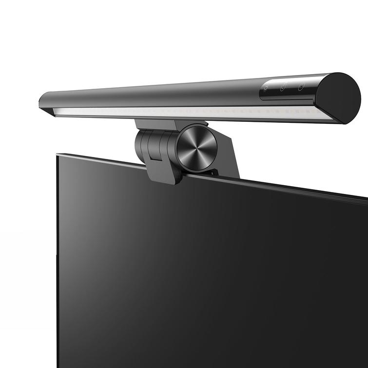 Baseus i-wok -sarjan USB-epäsymmetrinen valonlähde, riippuvalaisin näytölle (nuoriso), musta