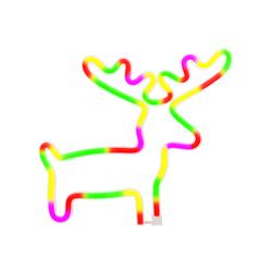 Neon LED -valo ELK moniv&auml;rinen lepakko + USB FLNE12 Forever Light