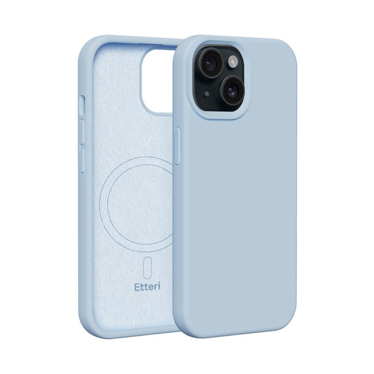 Etteri Silicone Mag kotelo iPhone 13 6,1" vaaleansiniselle