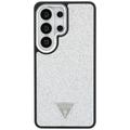 Guess case Fixed Glitter Triangle MagSafe for Samsung Galaxy S26 Ultra silver