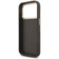 Guess 4G Big 4G Classic Logo Big Strap Metal Buttons -suojakuori iPhone 17 Prolle, ruskea