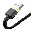 Baseus Cafule USB-Lightning-kaapeli 1,0 m 2,4A kulta-musta