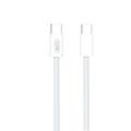 XO-kaapeli NB-Q260A PD USB-C - USB-C 1m valkoinen 60W