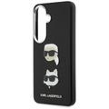 Karl Lagerfeld case Saffiano Double Heads Metal for Samsung Galaxy S26 Plus black