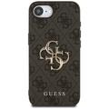 Guess HC 4G PU Big Logo Case for iPhone 16e Black