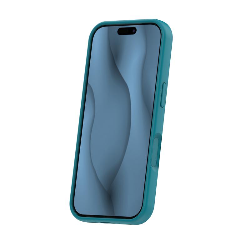Silicone Thin Mag case for iPhone 12 / 12 Pro 6,1" turquoise