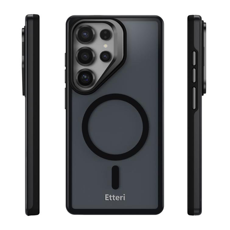 Etteri Morning Fog suojakuori Samsung S25 Ultra mustalle