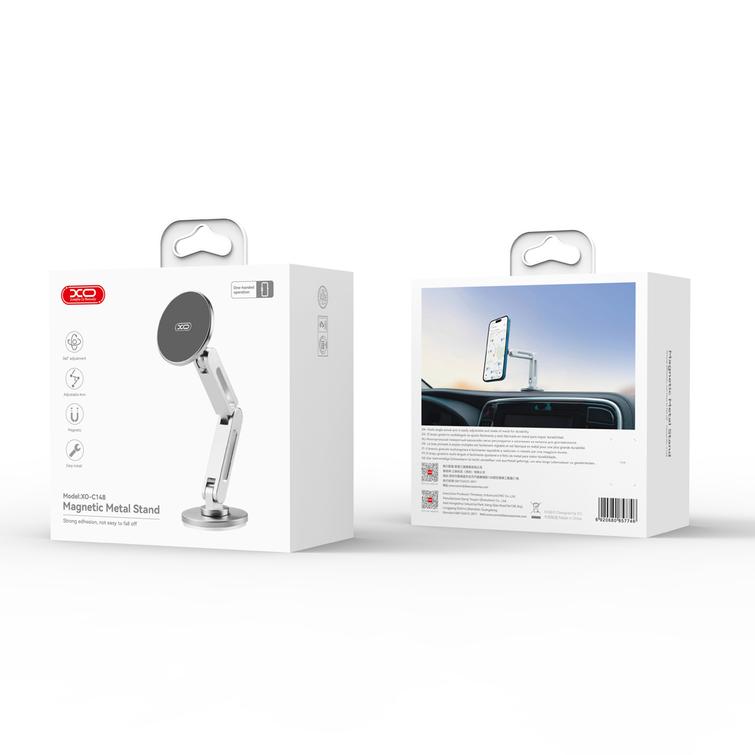 XO car holder C148 magnetic silver glued