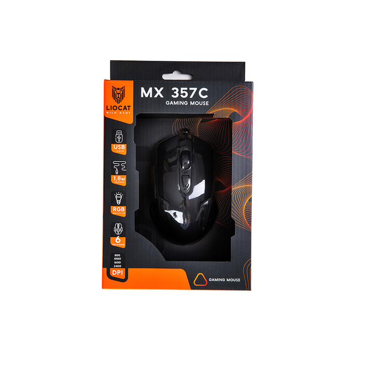 Liocat-pelihiiri MX 357C musta