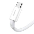 Baseus Superior USB - USB-C -kaapeli 1,0 m valkoinen 66W