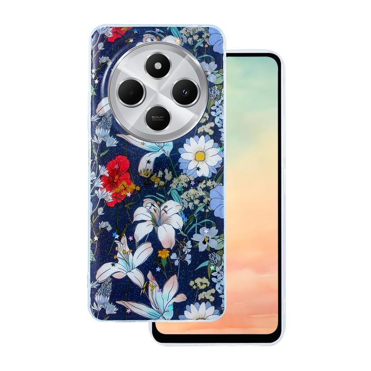 Glow Glam -suojakuori Xiaomi Redmi A5 Globalille (173,45 x 79,35 x 8,45) sininen