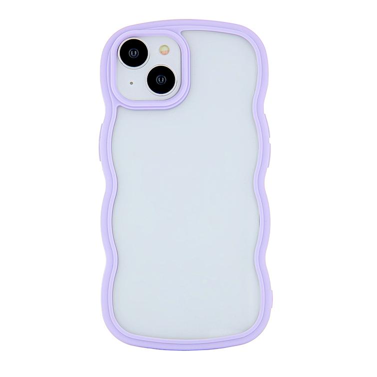 Wave case for iPhone X / XS purple