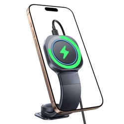 Baseus PrimeTrip C03Pro Magnetic Wireless Car Charger Mount Stick-On Type Black