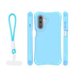 Safepop case with strap for Samsung Galaxy A17 4G / A17 5G / A26 5G blue