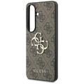 Guess case 4G Big Metal Logo for Samsung Galaxy S26 Plus brown