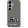 Karl Lagerfeld case IML Peekaboo Karl&Choupette MagSafe for Samsung Galaxy S26 black