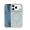 Silicone Thin Mag case for iPhone 17 Pro Max 6,9" / iPhone 18 Pro Max 6,9" silver