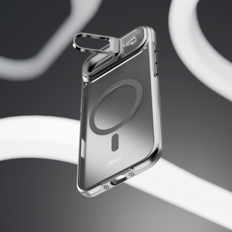 Etteri Morning Fog suojakuori iPhone 17 Air 6,6" mustalle