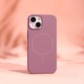 Silicone Thin Mag case for iPhone 15 6,1" rose