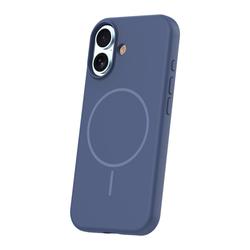 Silikoni ohut Mag tummansininen kuori iPhone 17 / 18 6,3" -mallille