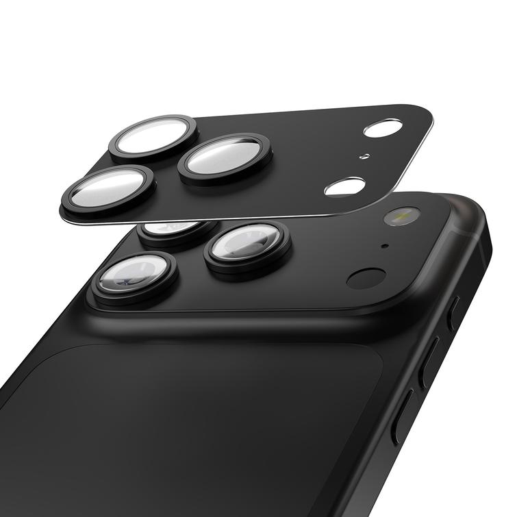 Etteri-kokonaissuoja iPhone 17 Pro Maxille, musta